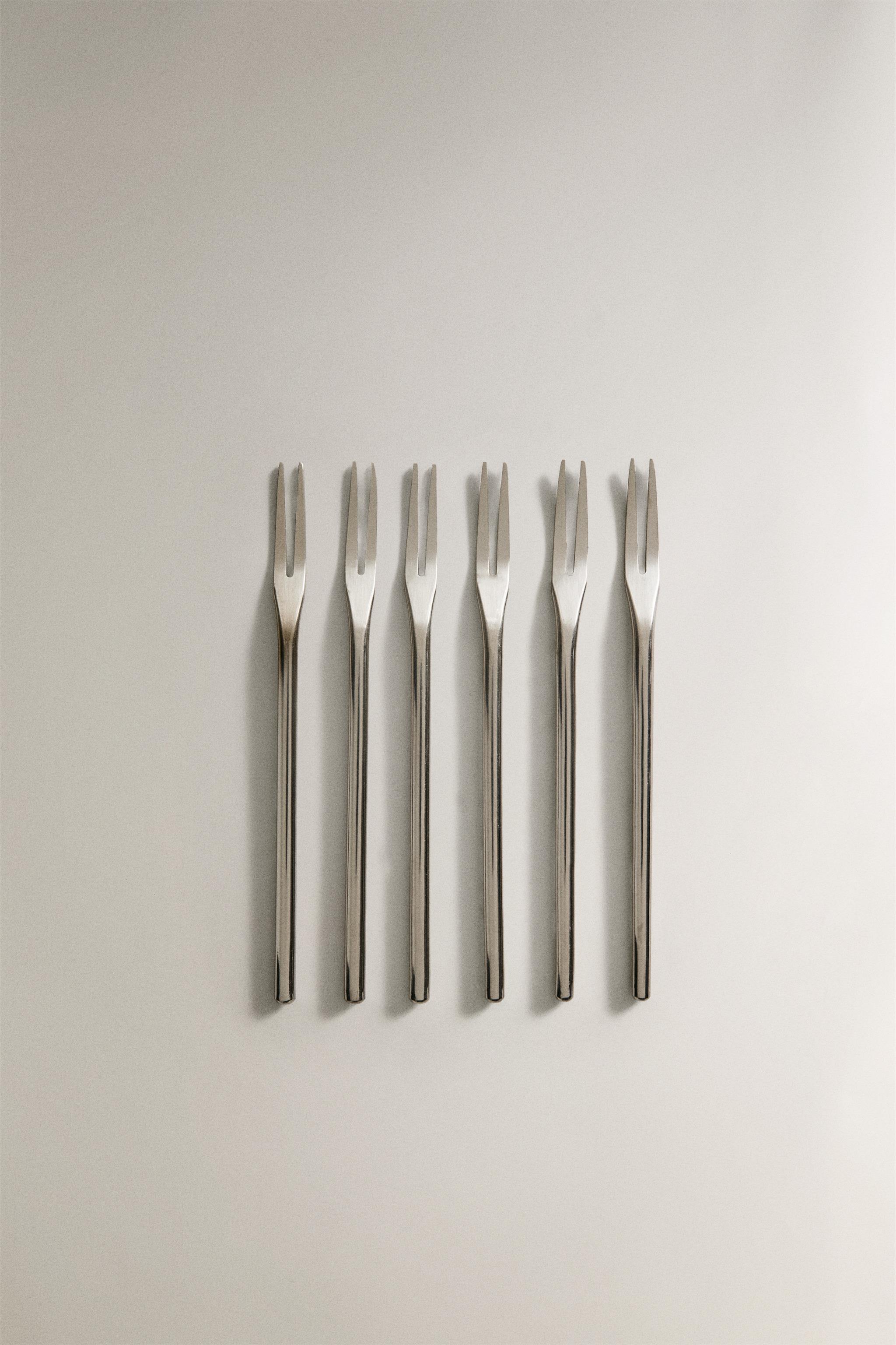 LOT FOURCHETTES ACIER (LOT DE 6)